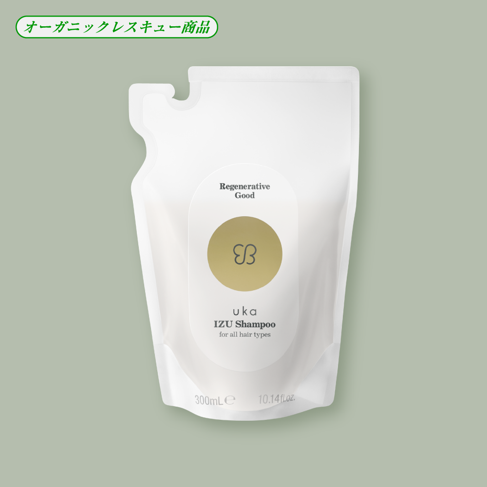 uka IZU Shampoo for all hair types 300mL Refill | 【公式